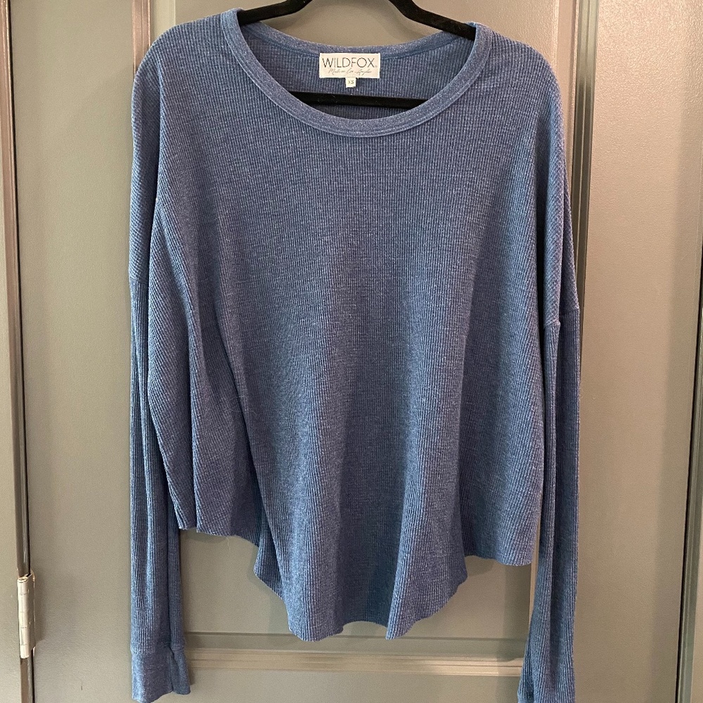 Navy Wildfox Sweater